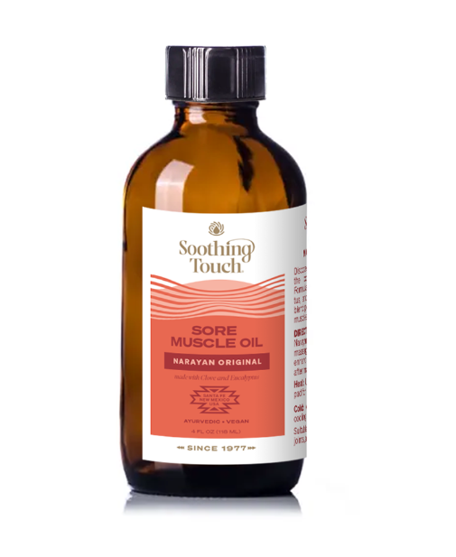 Soothing Touch Sore Muscle Oil - For Relief of Sore Muscles (Narayan Oil)