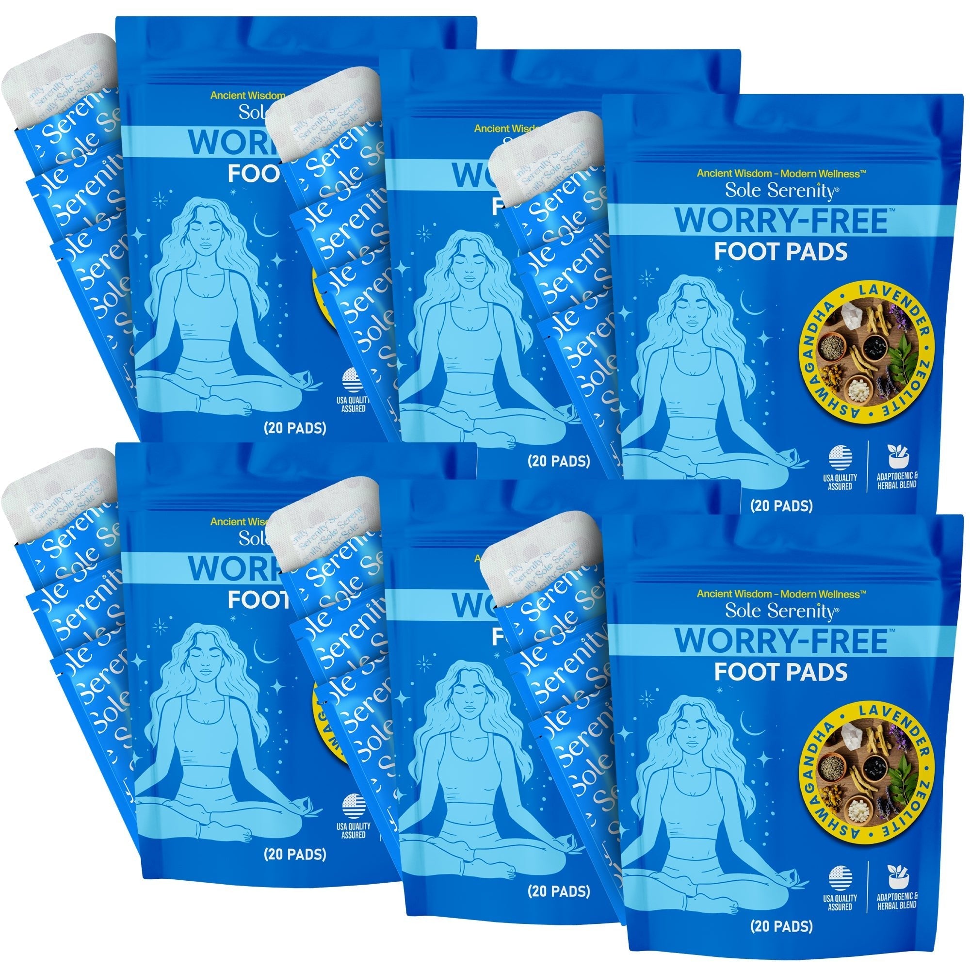 Cortisol Detox Foot Pads