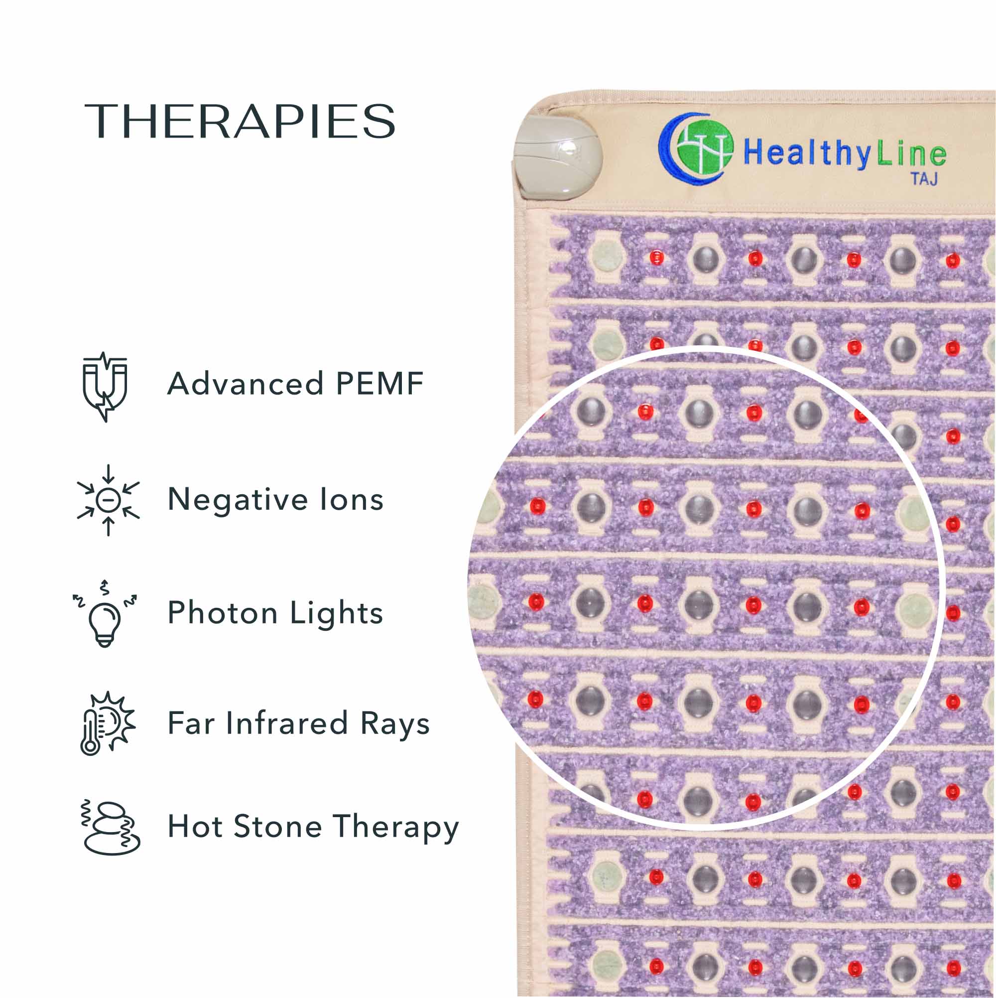 TAJ Series | PEMF Far Infrared Heating Mats