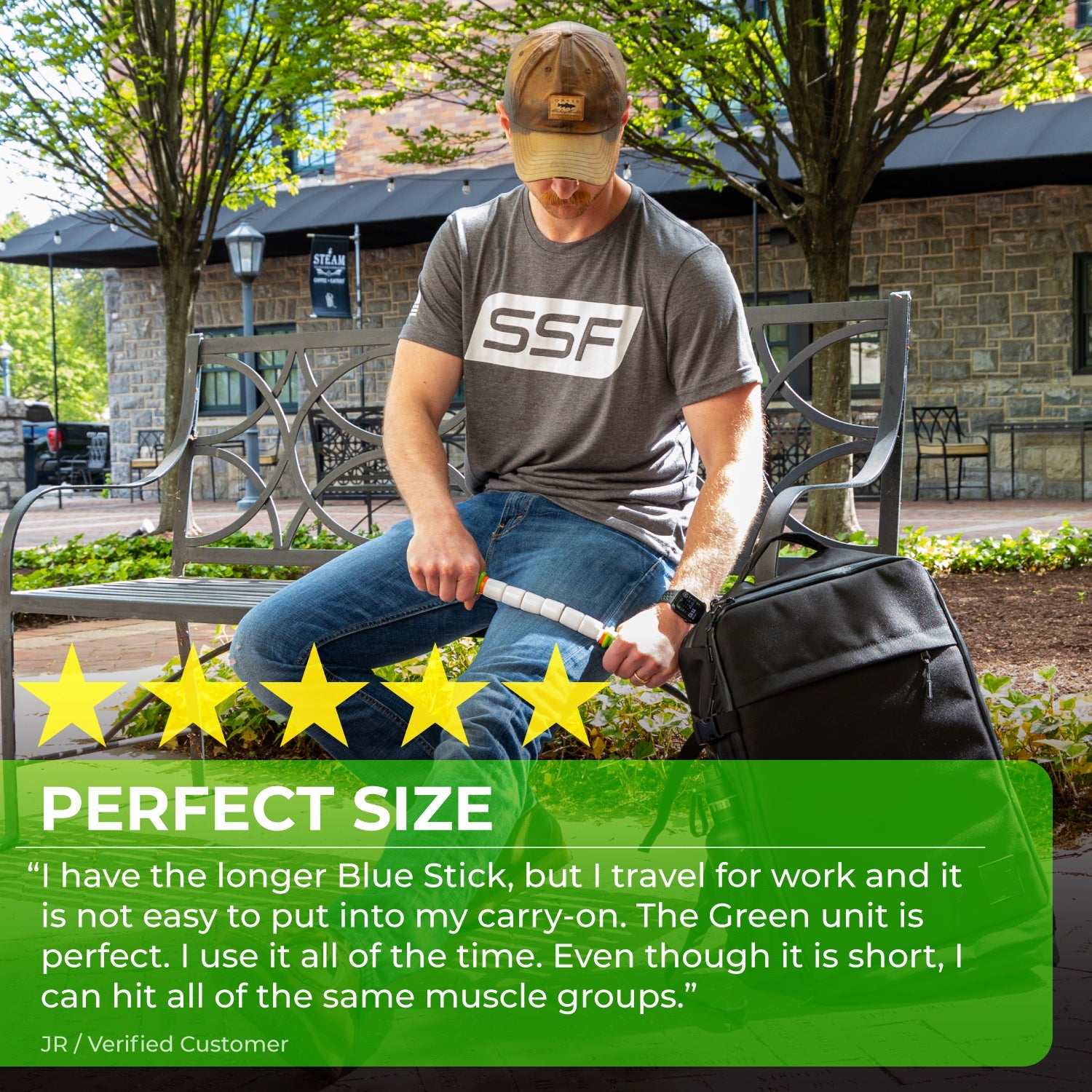 Little Stick - 14" - The Original Stick for Massage and Recovery Routines / On The Go Relief