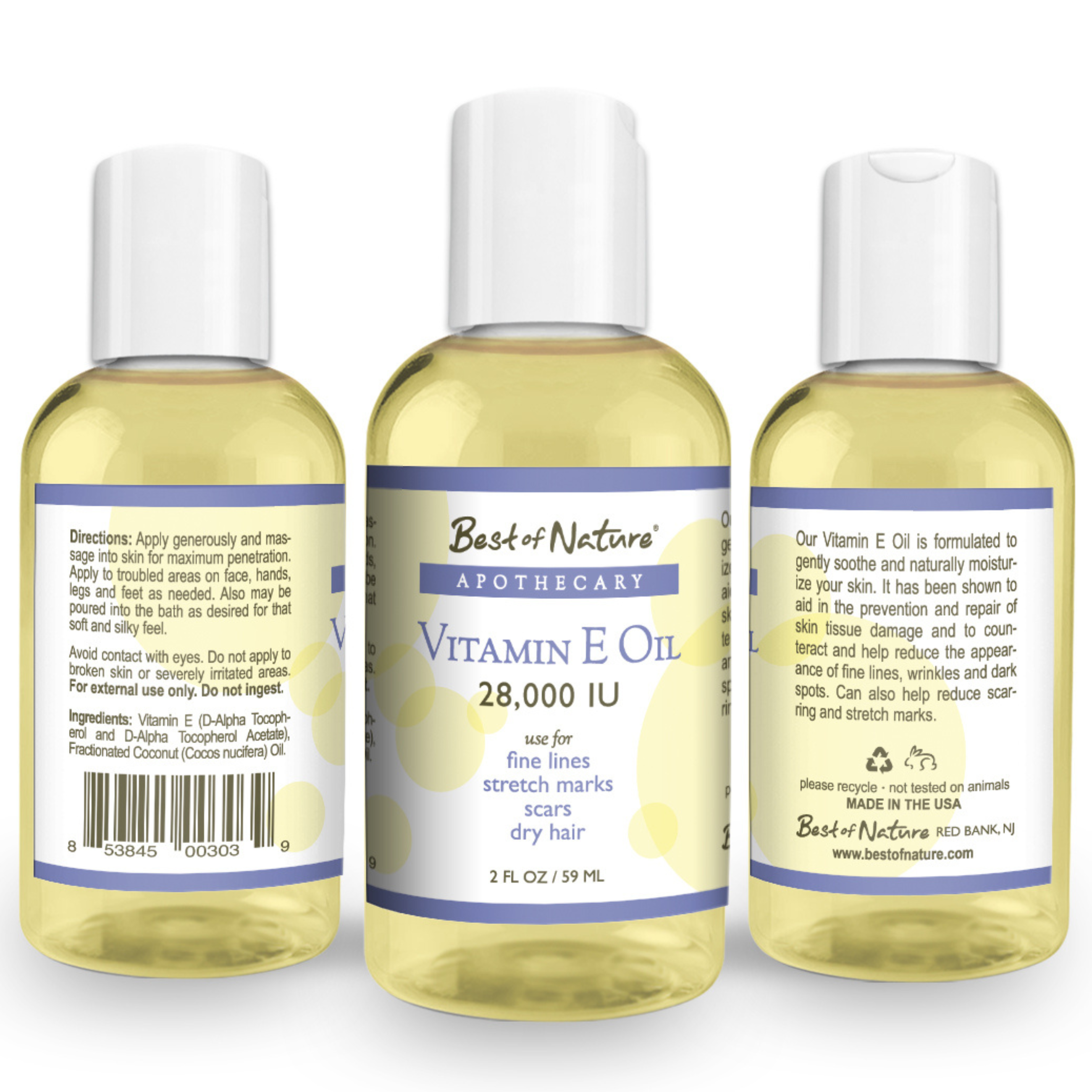 Best of Nature Vitamin E Oil - 28,000 IU