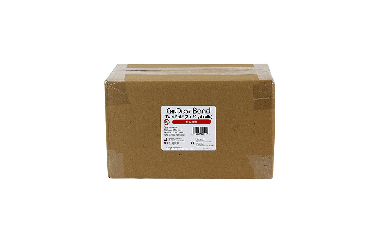 Latex Free Exercise Bands - 25 50 & 100 Yard Rolls - CanDo