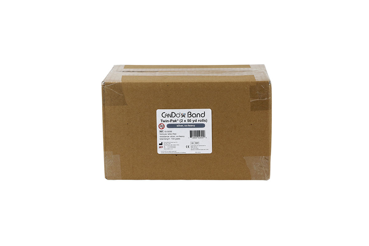 Latex Free Exercise Bands - 25 50 & 100 Yard Rolls - CanDo