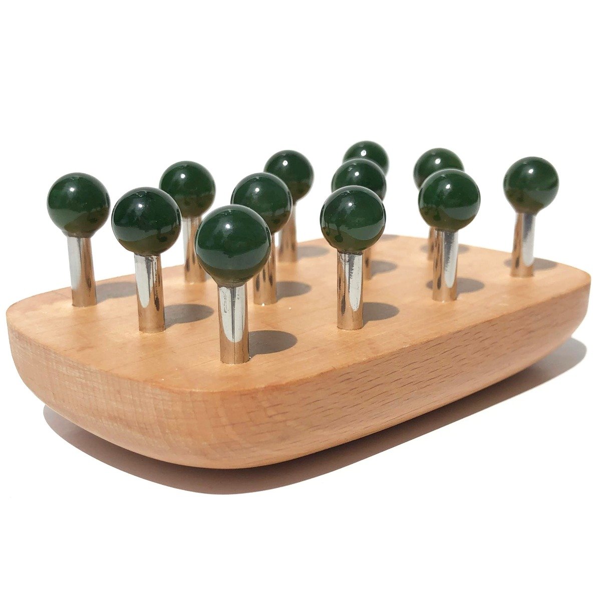Jade and Wood Massage Tool
