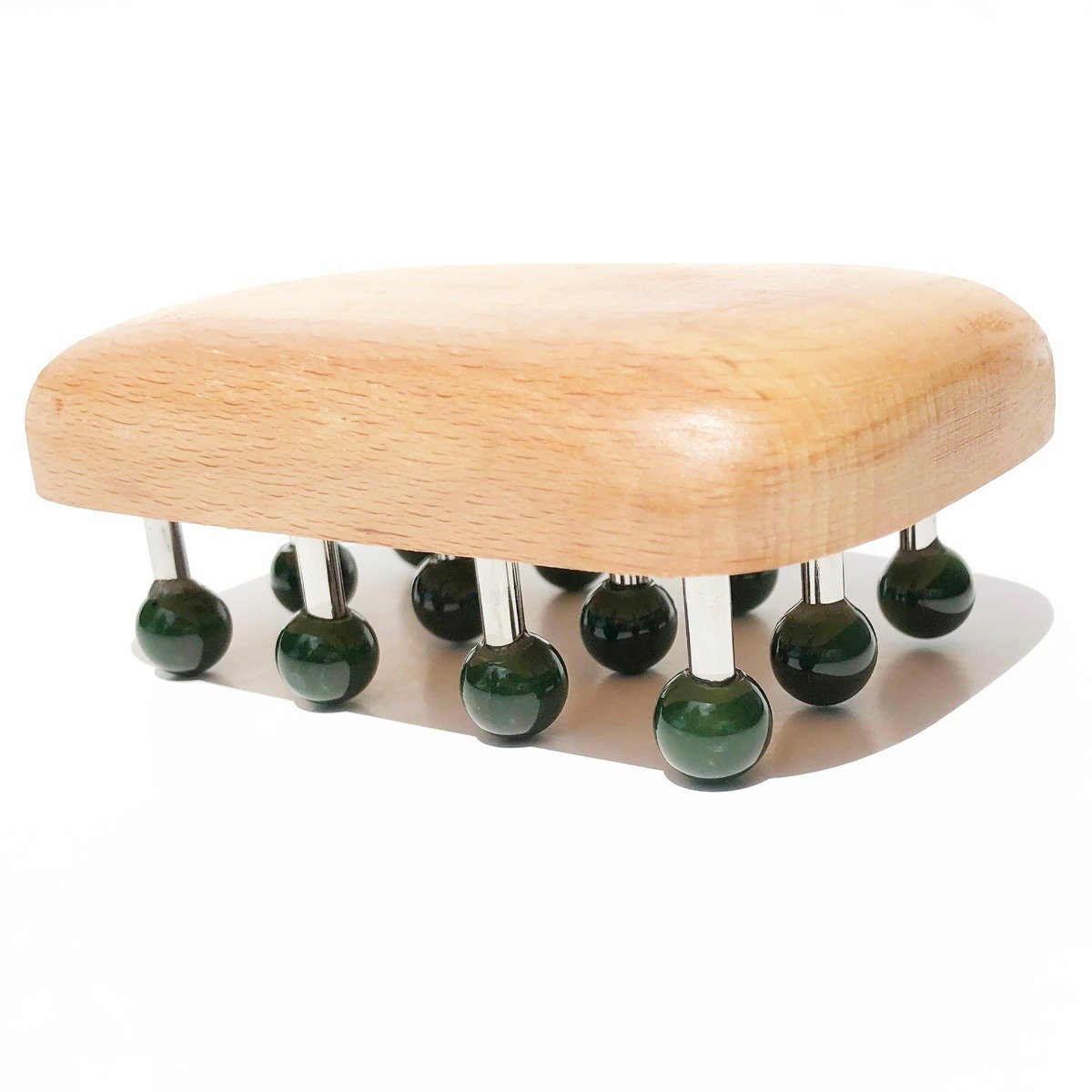 Jade and Wood Massage Tool