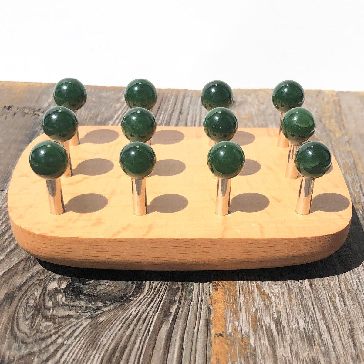 Jade and Wood Massage Tool