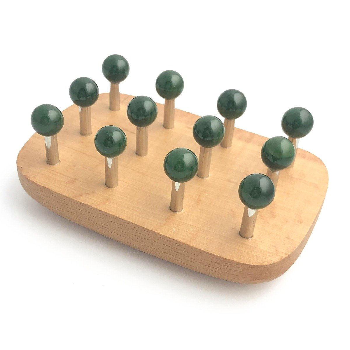 Jade and Wood Massage Tool