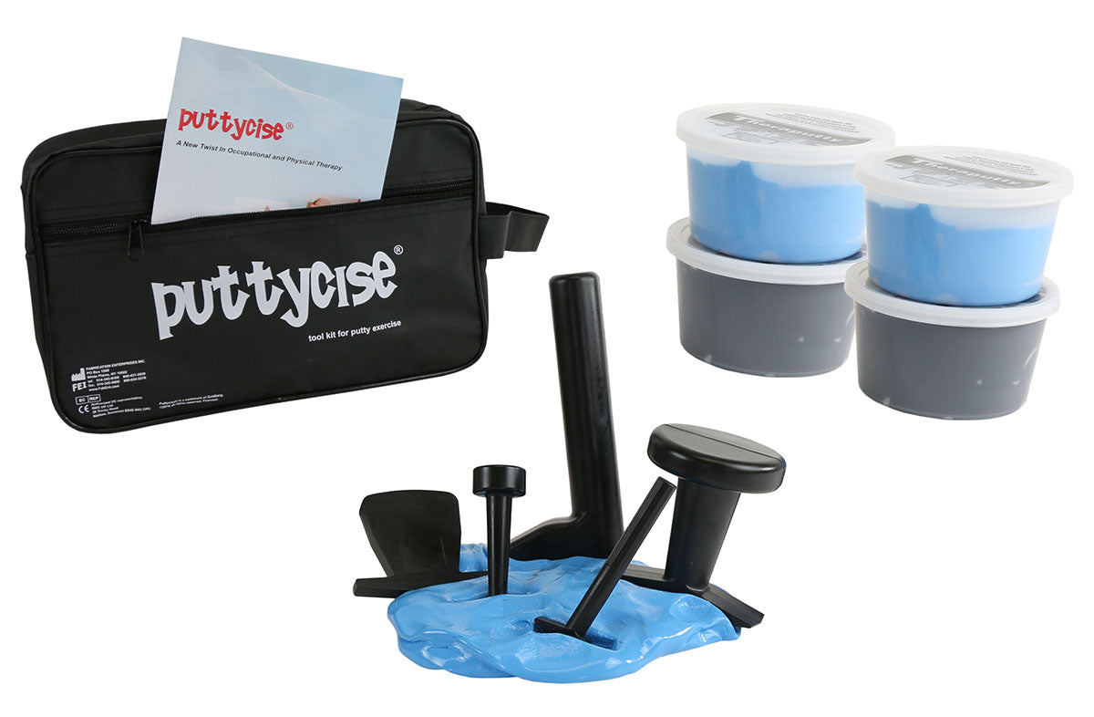 Theraputty & Puttycise Exercise Putty & 5 Piece Tool Set - CanDo