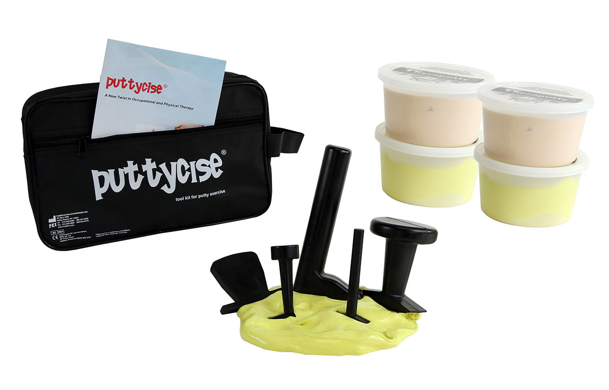 Theraputty & Puttycise Exercise Putty & 5 Piece Tool Set - CanDo