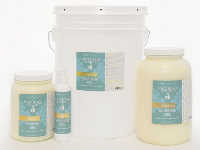 Soothing Touch Invigorating Massage Gel