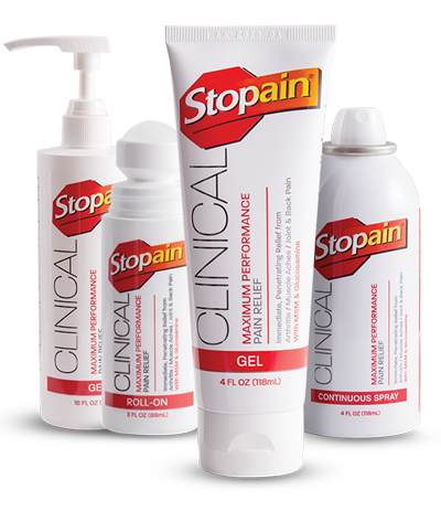 STOPAIN Clinical Pain Relief Gel