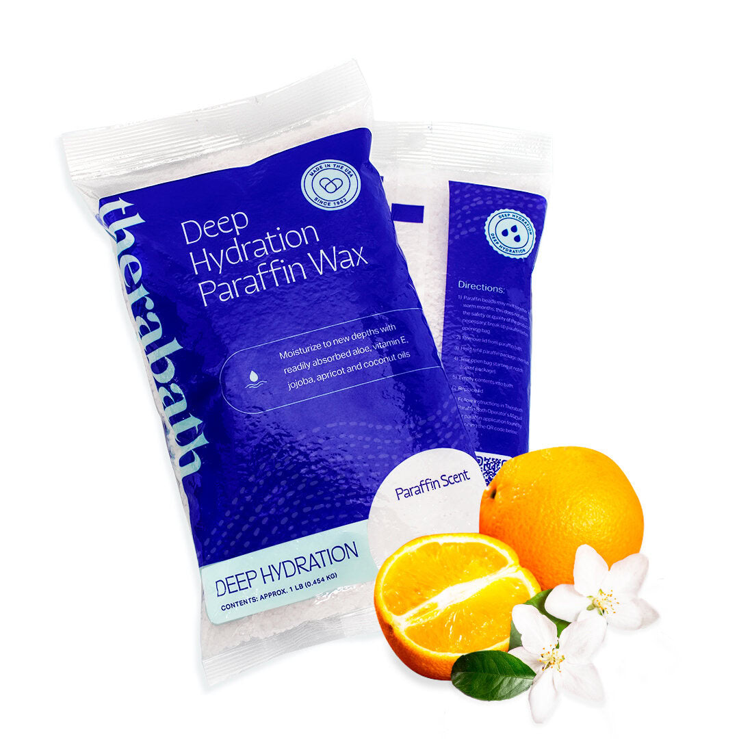 Deep Hydration Paraffin Bath Refill, 6 x 1-lb Bags of Beads / Pastilles - Therabath