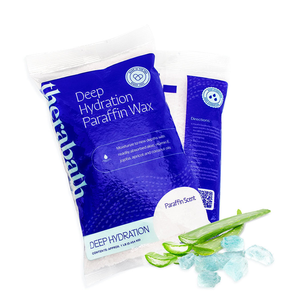 Deep Hydration Paraffin Bath Refill, 6 x 1-lb Bags of Beads / Pastilles - Therabath