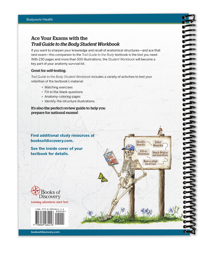 Trail Guide to the Body Workbook, 7th edition