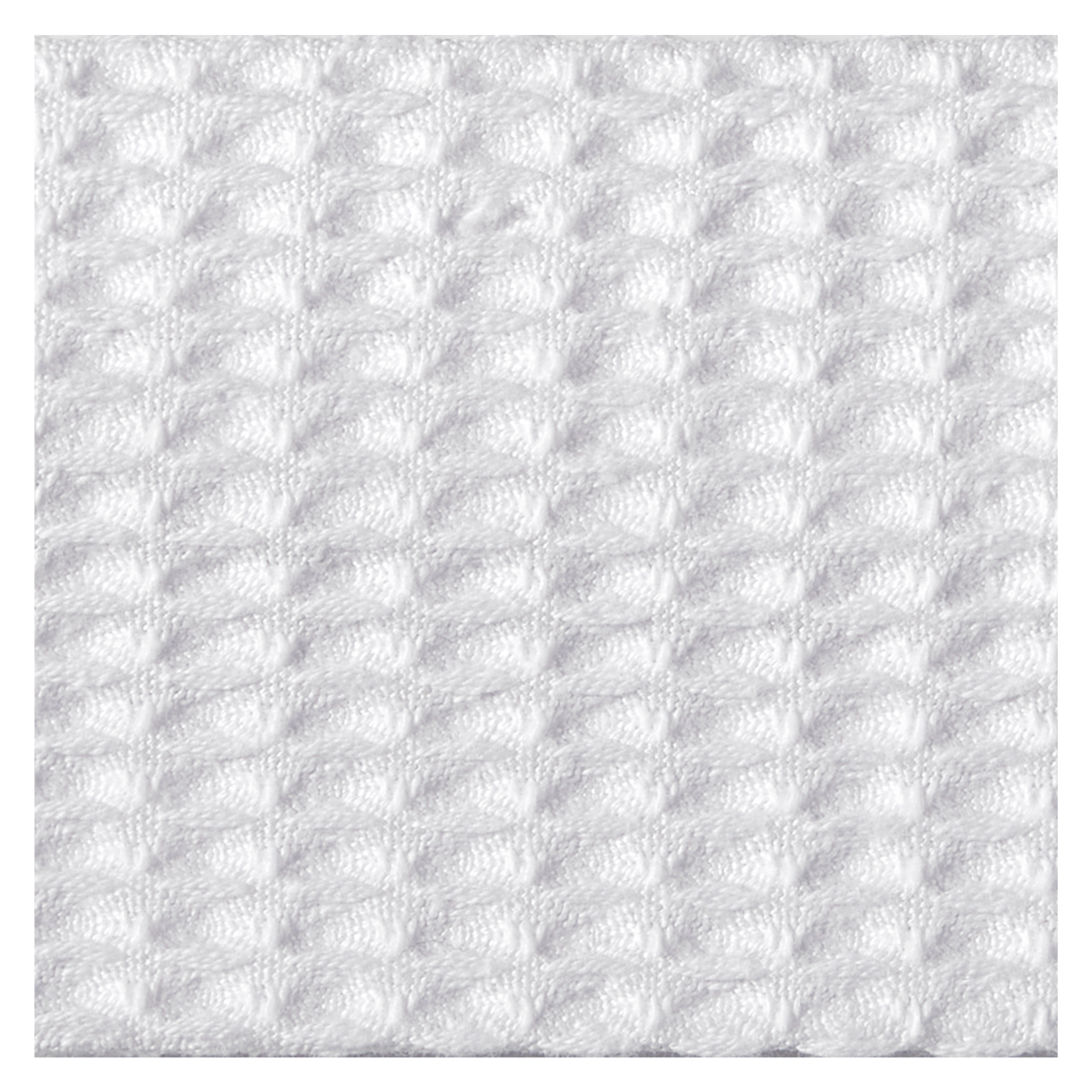 Waffle Weave Velcro Spa Headband - White