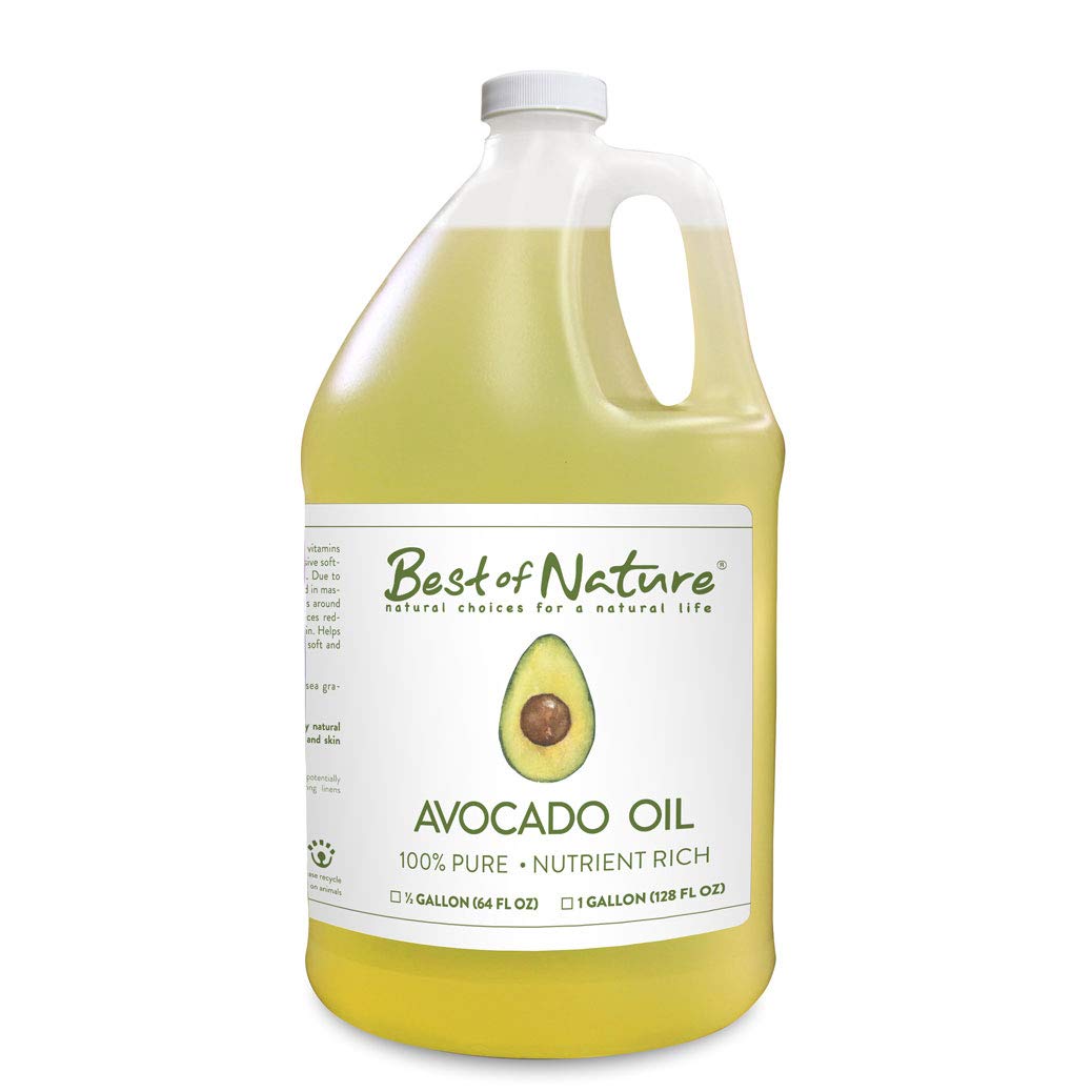 Best of Nature 100% Pure Avocado Body Oil - Half Gallon
