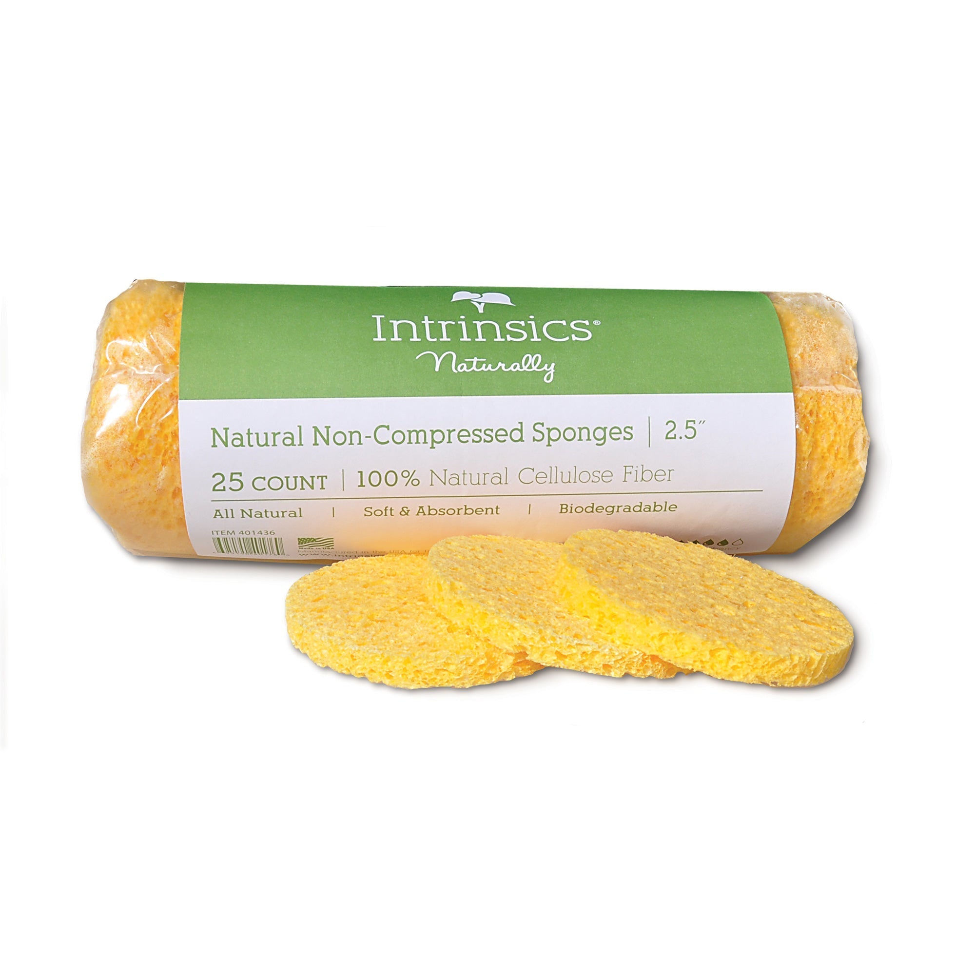 Natural Non-Compressed Sponges