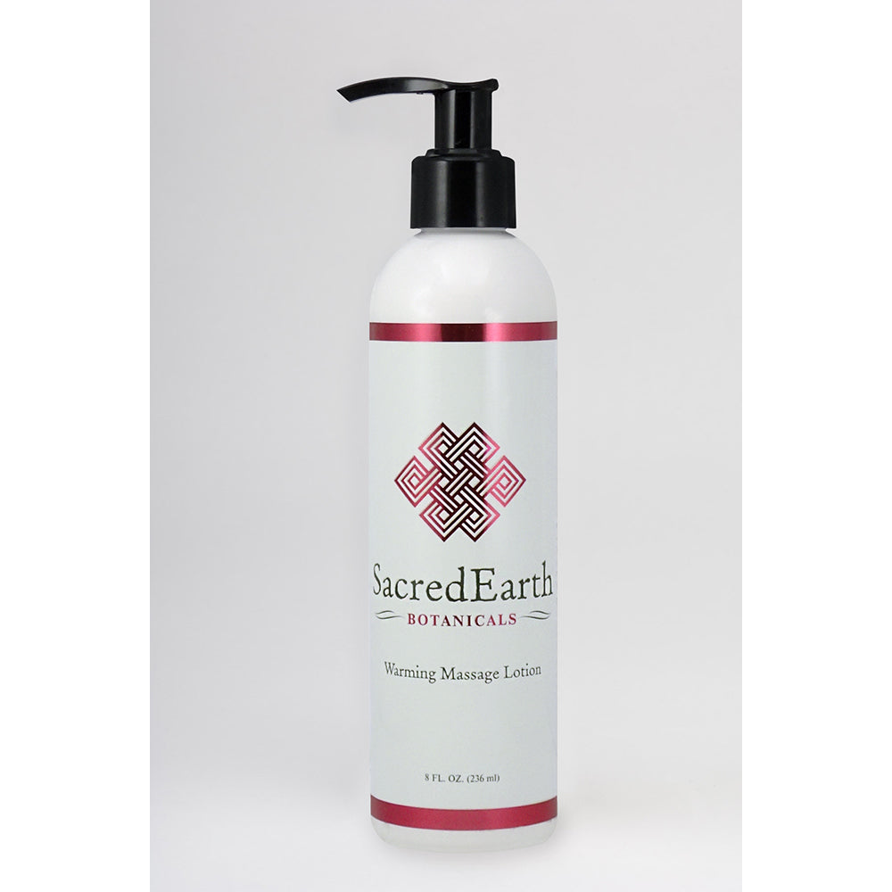 Sacred Earth Botanicals Warming Massage Lotion