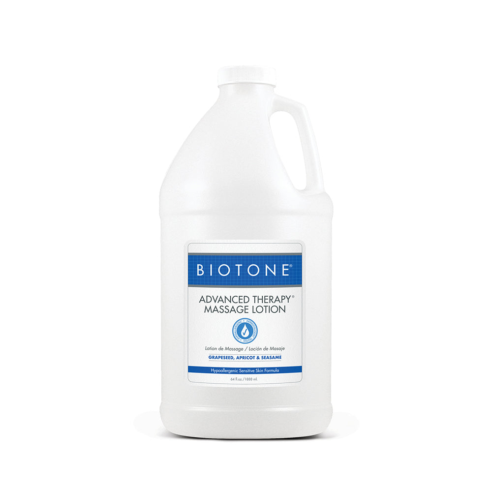 Biotone Advanced Therapy Massage Lotion - Half Gallon