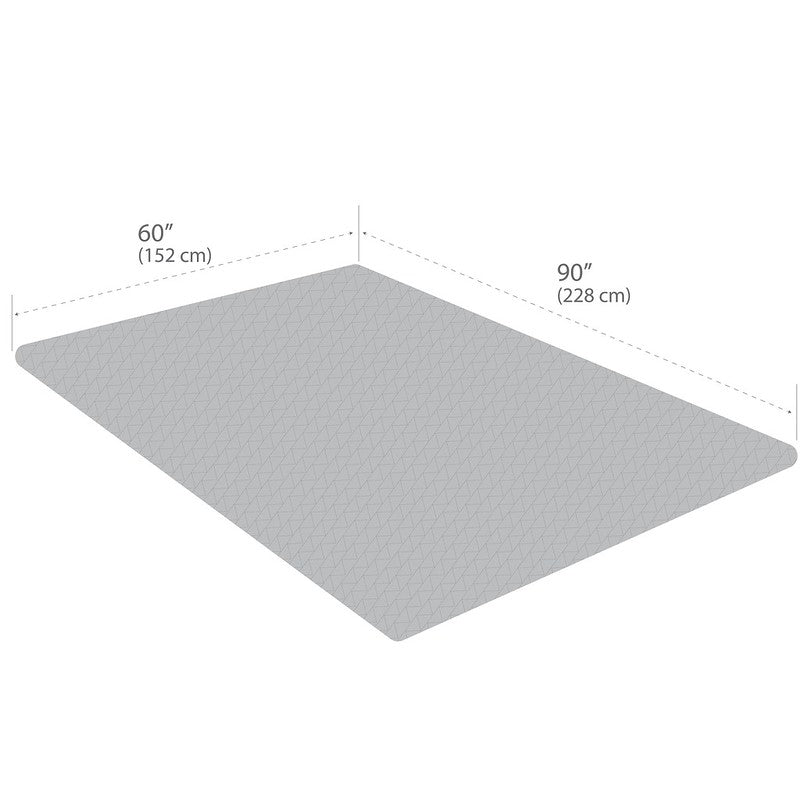 Earthlite Premium Microfiber Quilted Blanket (Pewter)