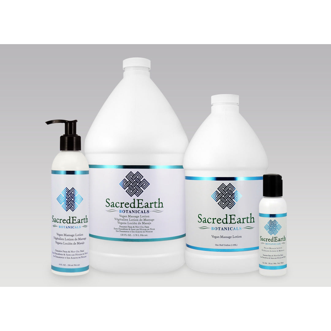 Sacred Earth Botanicals Vegan Massage Lotion