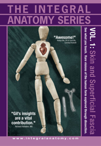 Integral Anatomy Gross Dissection Video DVD - Vol 1 Skin Superficial Fasciae
