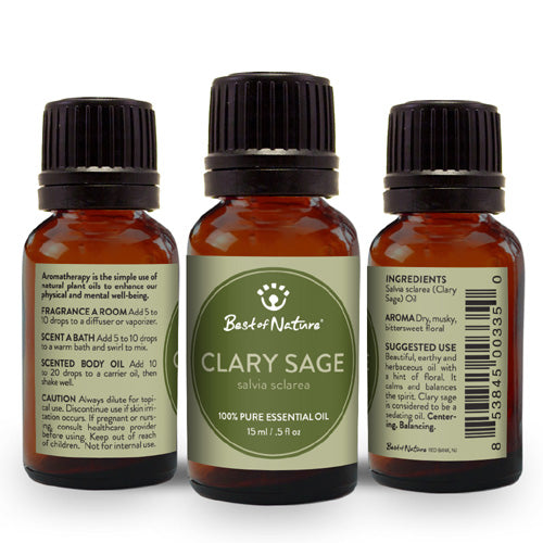 Best of Nature 100% Pure Clary Sage Essential Oil