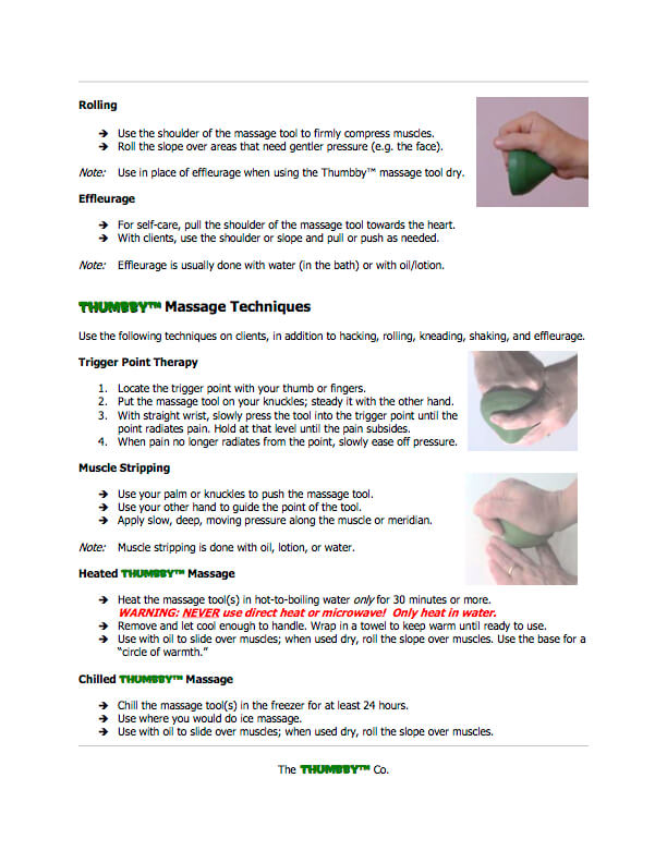 Thumbby Deep Tissue Massage & Trigger Point Tool