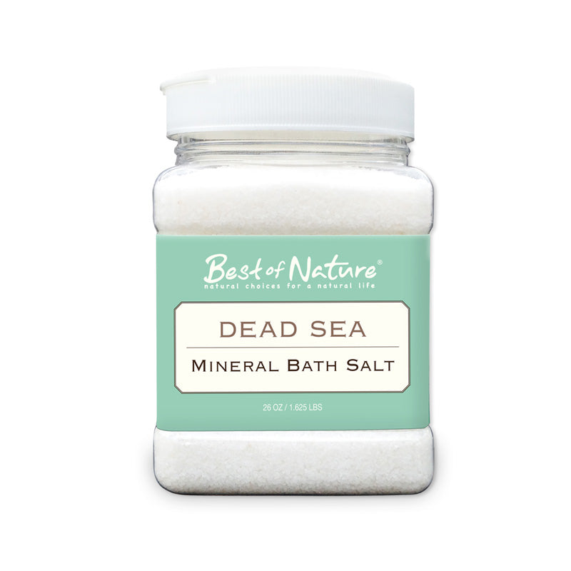 Best Of Nature Coarse Grain Dead Sea Mineral Bath Salt - 26 Ounce Jar