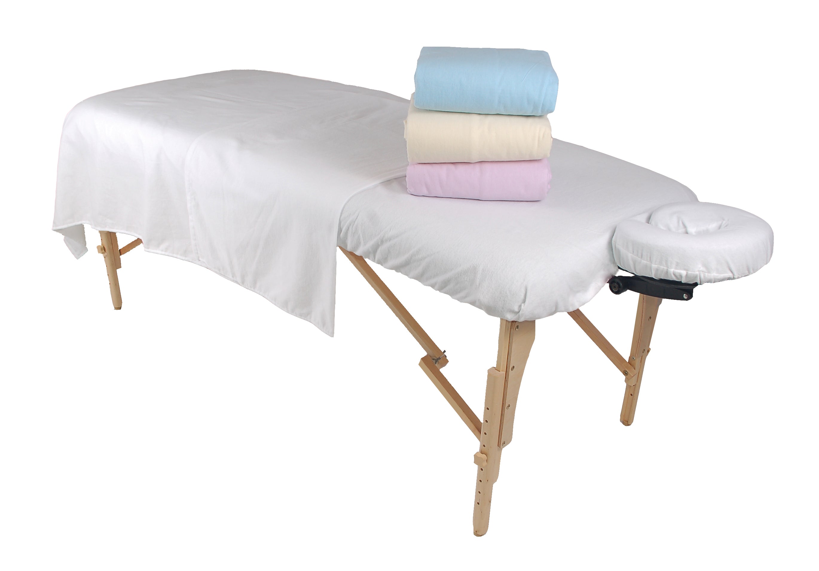 Flannel Massage Table Sheet - Fitted