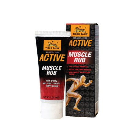 Tiger Balm Active Muscle Rub Pain Relieving Cream