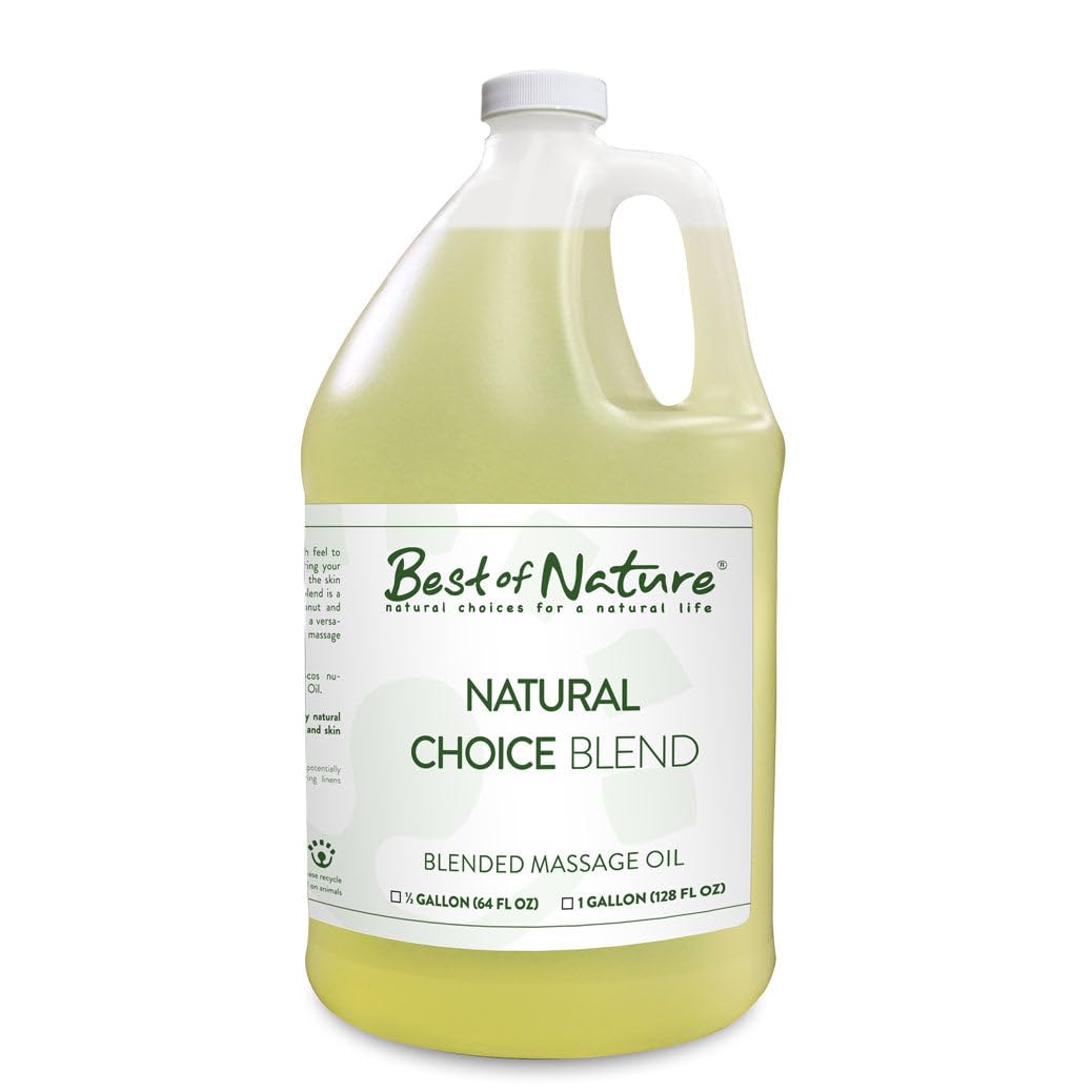 Best of Nature Natural Choice Blend Massage & Carrier Oil - Gallon