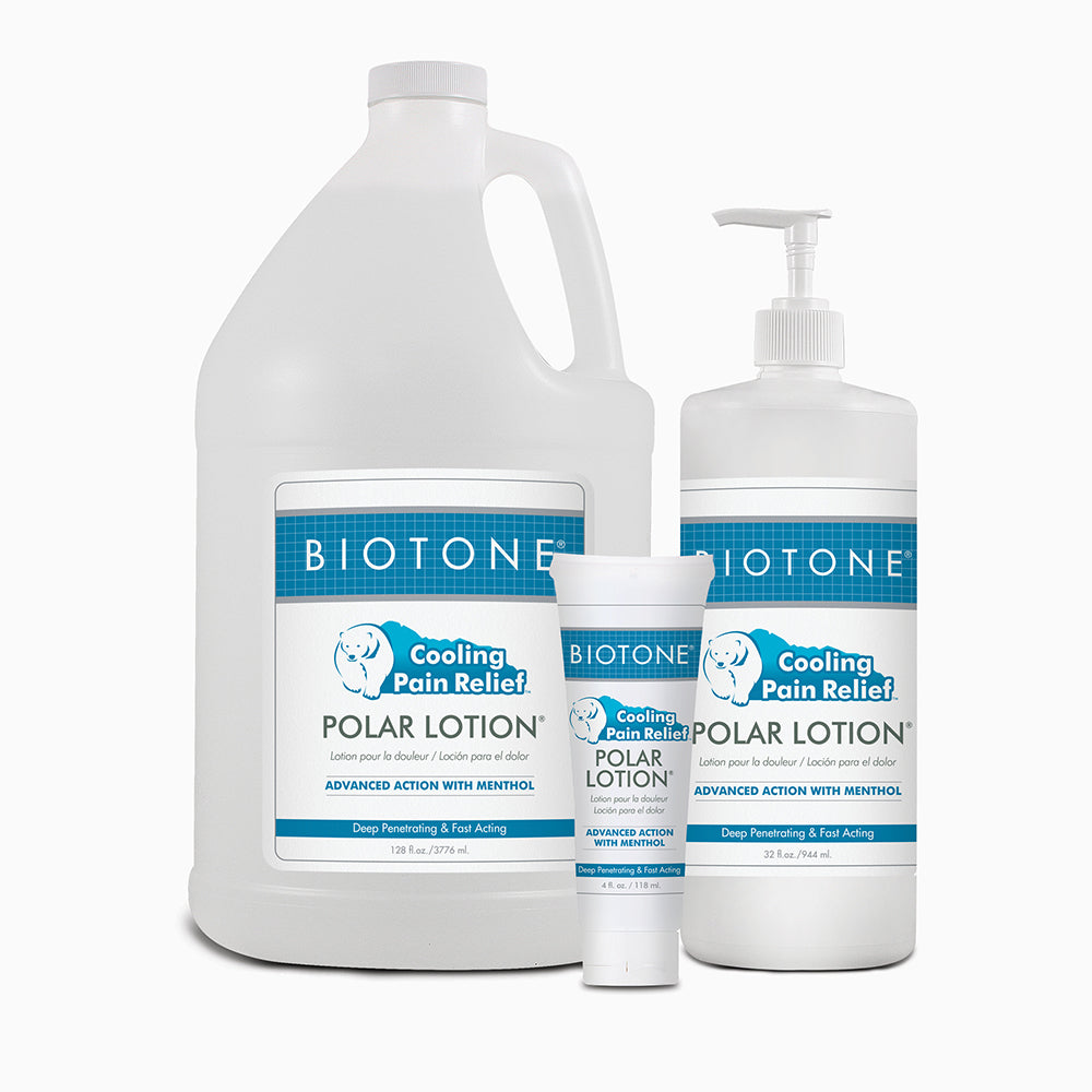 Biotone Polar Pain Relief Massage Lotion - 32oz