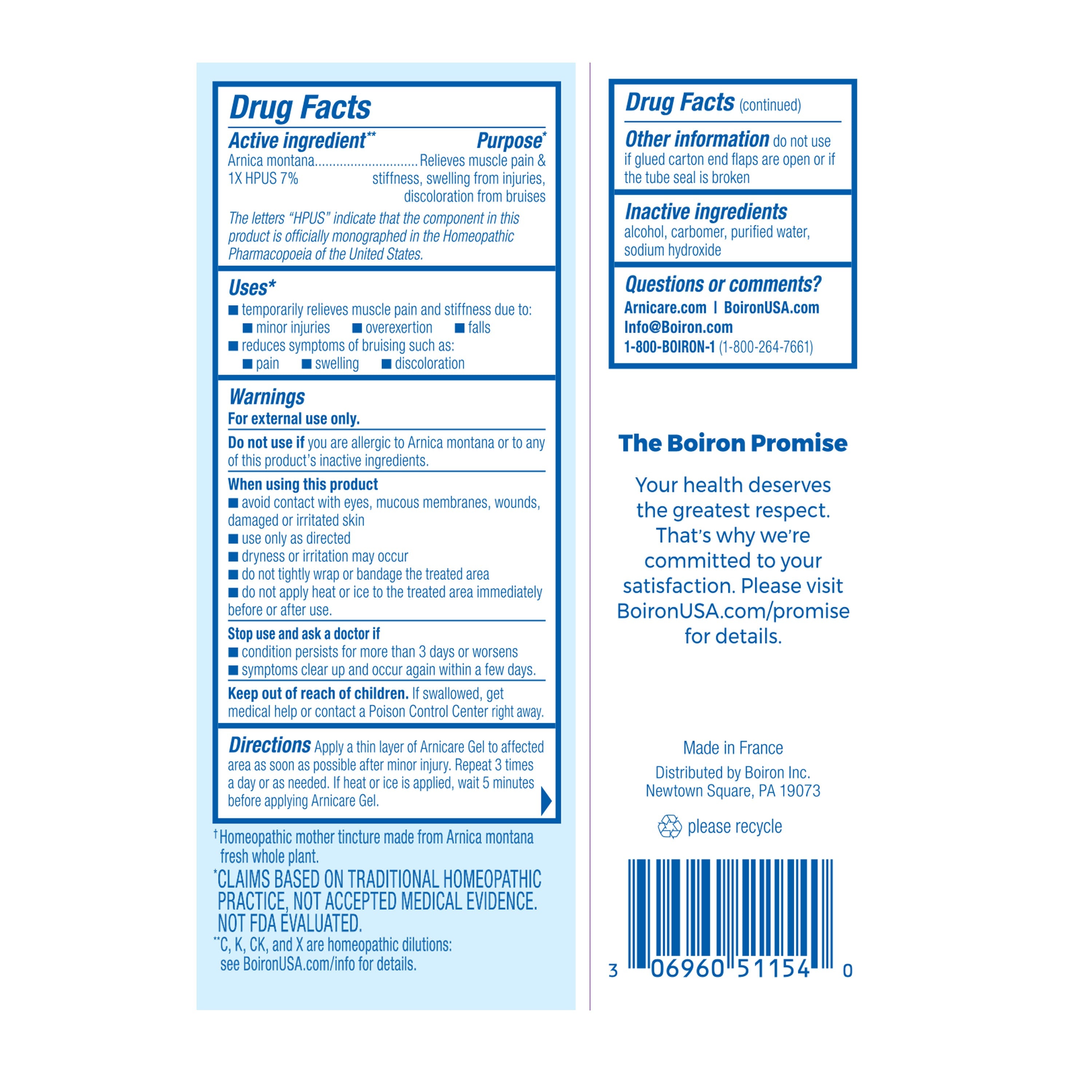 Boiron Arnica Gel