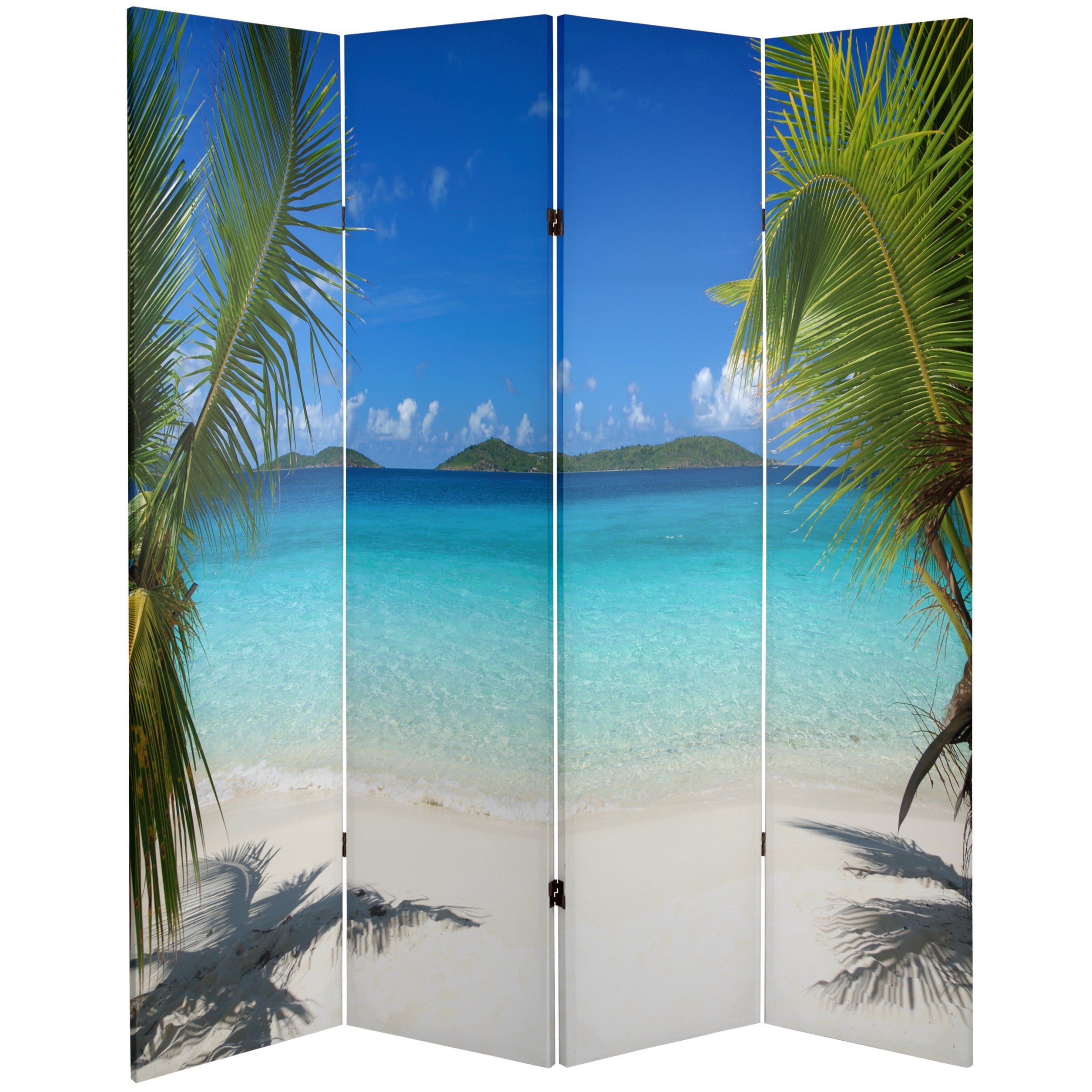 Beach Art Print Screen (Canvas/Double Sided)