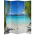 Beach Art Print Screen (Canvas/Double Sided)