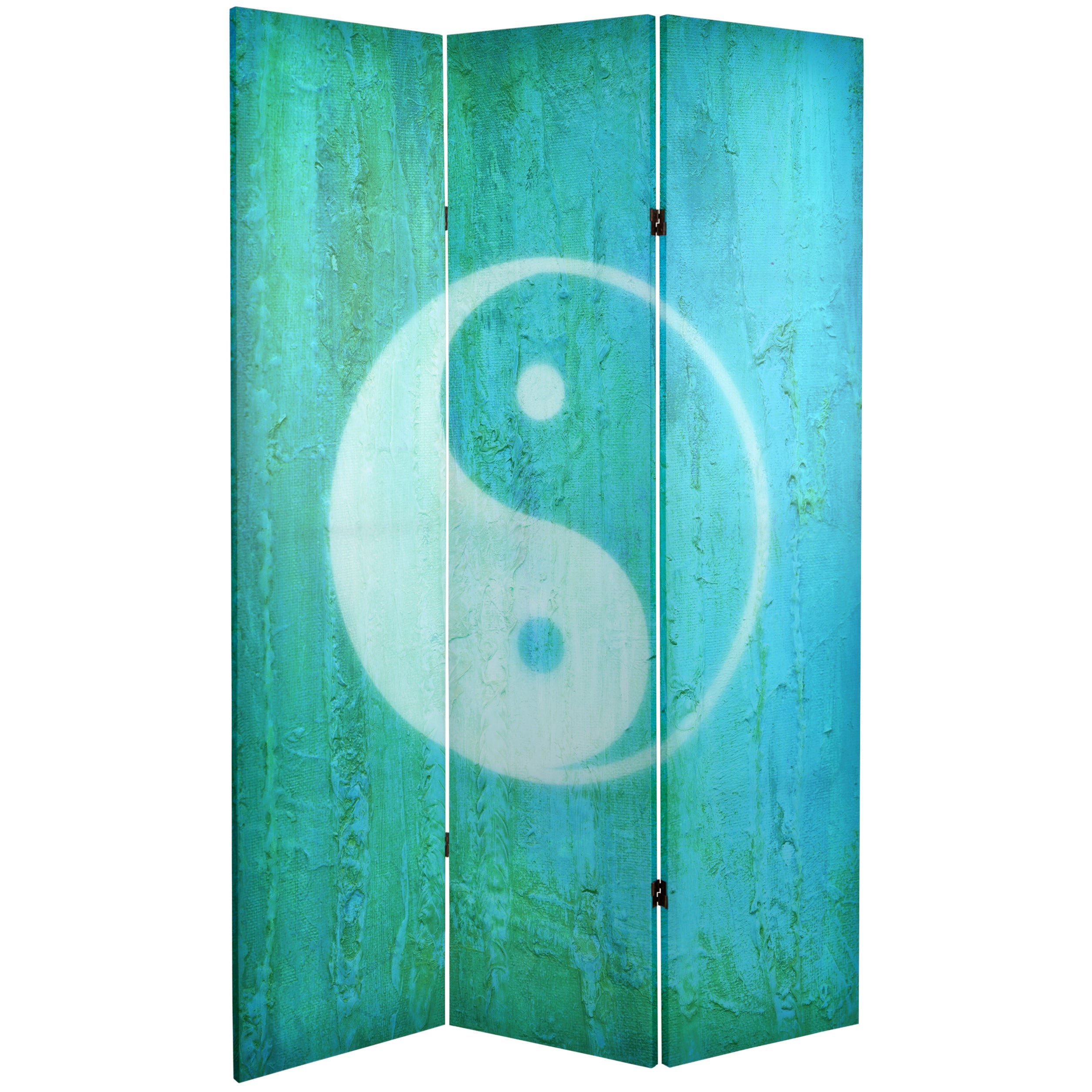 Yin Yang/Om Art Print Screen (Canvas/Double Sided)