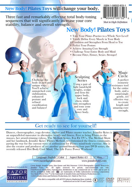 New Body Pilates Toys Video on DVD - Jennifer Kries