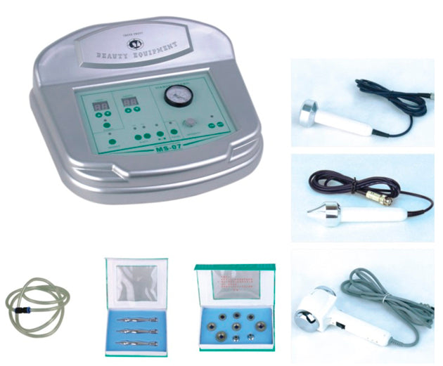 Diamond Microdermabrasion Machine with Ultrasonic + Hot / Cold Ultrasonic Hammer
