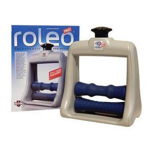 Roleo Hand & Arm Massage Tool w Cryoderm Pain Relieving Cold Spray