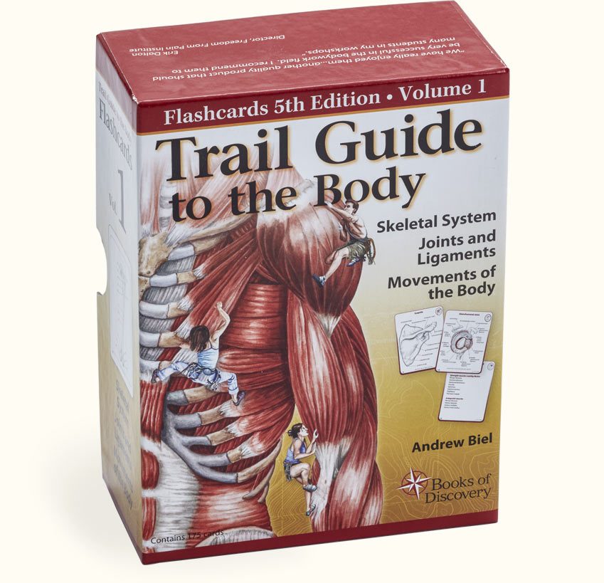 Trail Guide to the Body Flashcards Volume 1 - 5th Edition