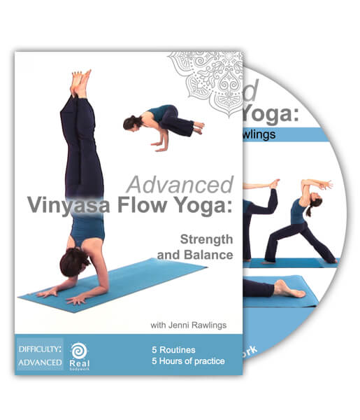 Advanced Vinyasa Flow Yoga Video on DVD - Real Bodywork