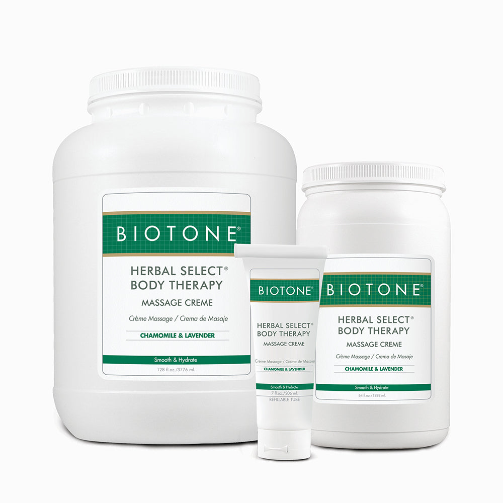 Biotone Herbal Select Massage Cream - 7oz