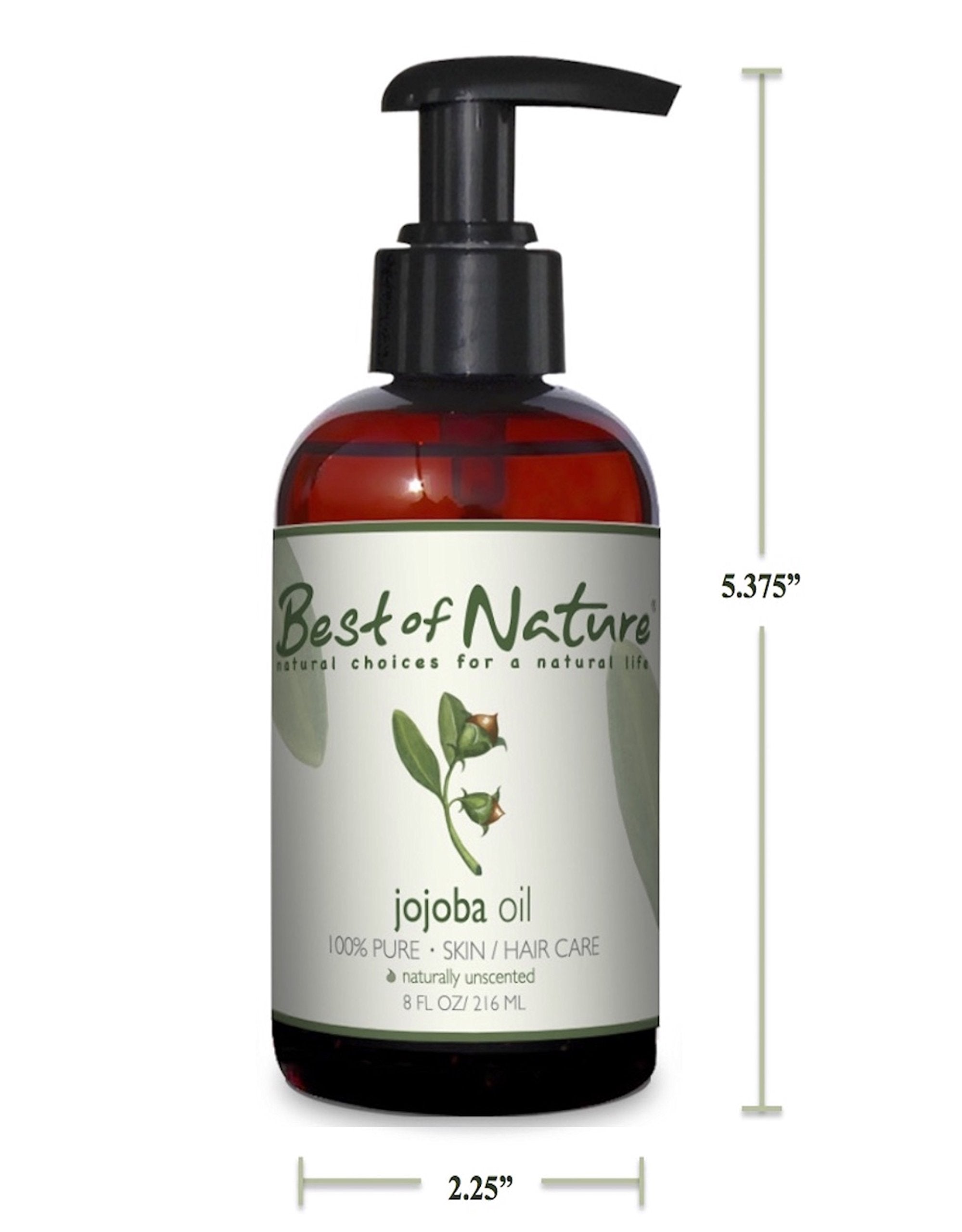 Best of Nature 100% Pure Jojoba Massage & Body Oil - Half Gallon