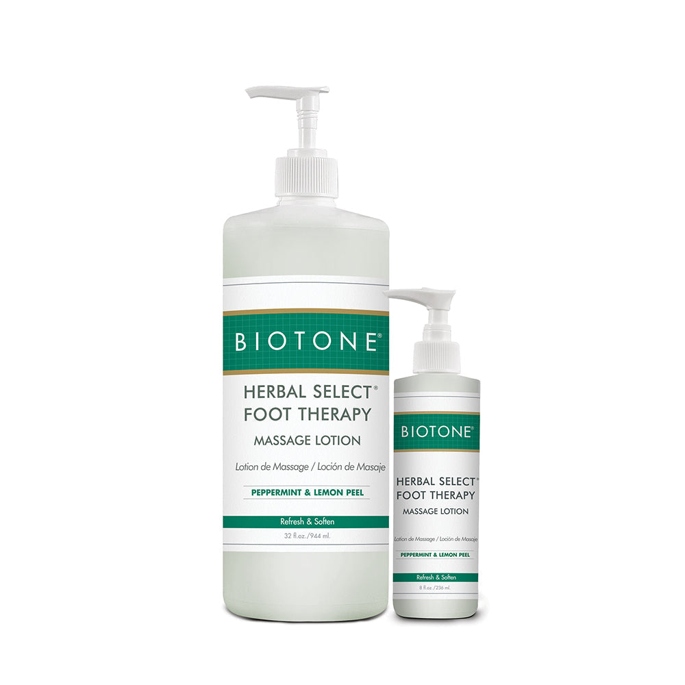 Biotone Herbal Select Foot Therapy Massage Lotion - 8oz