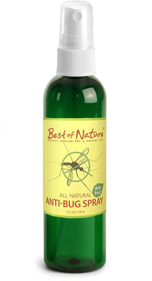 Best of Nature 100% Natural Anti Bug & Insect Repellent Spray - 4oz