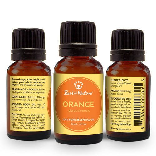 Best of Nature 100% Pure Sweet Orange Essential Oil