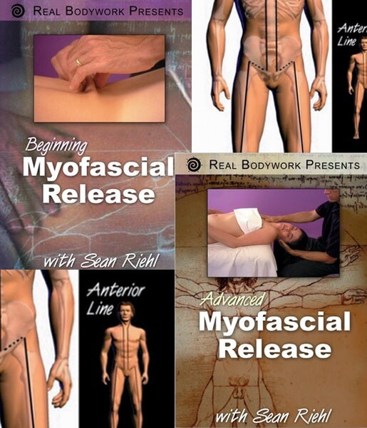 Beginning & Advanced Myofascial Release 2 DVD Video Set - Real Bodywork