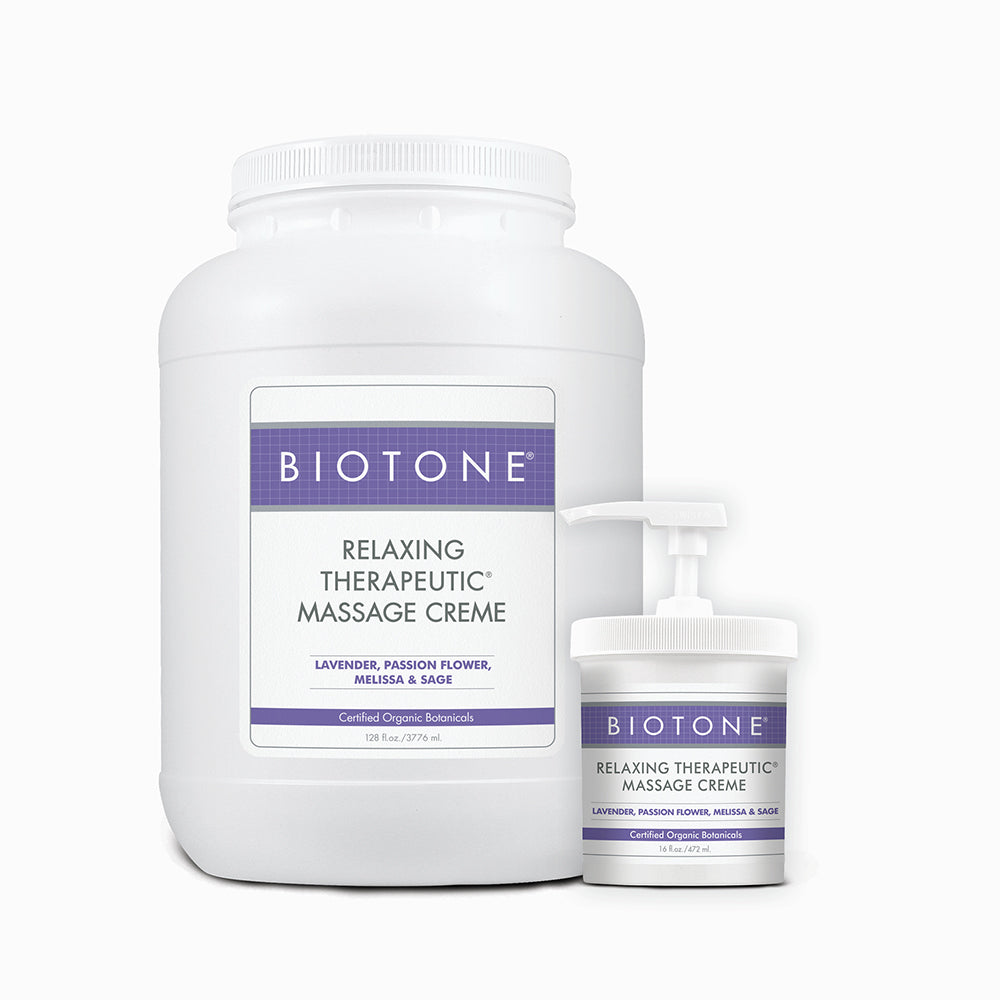Biotone Relaxing Therapeutic Massage Cream - Gallon
