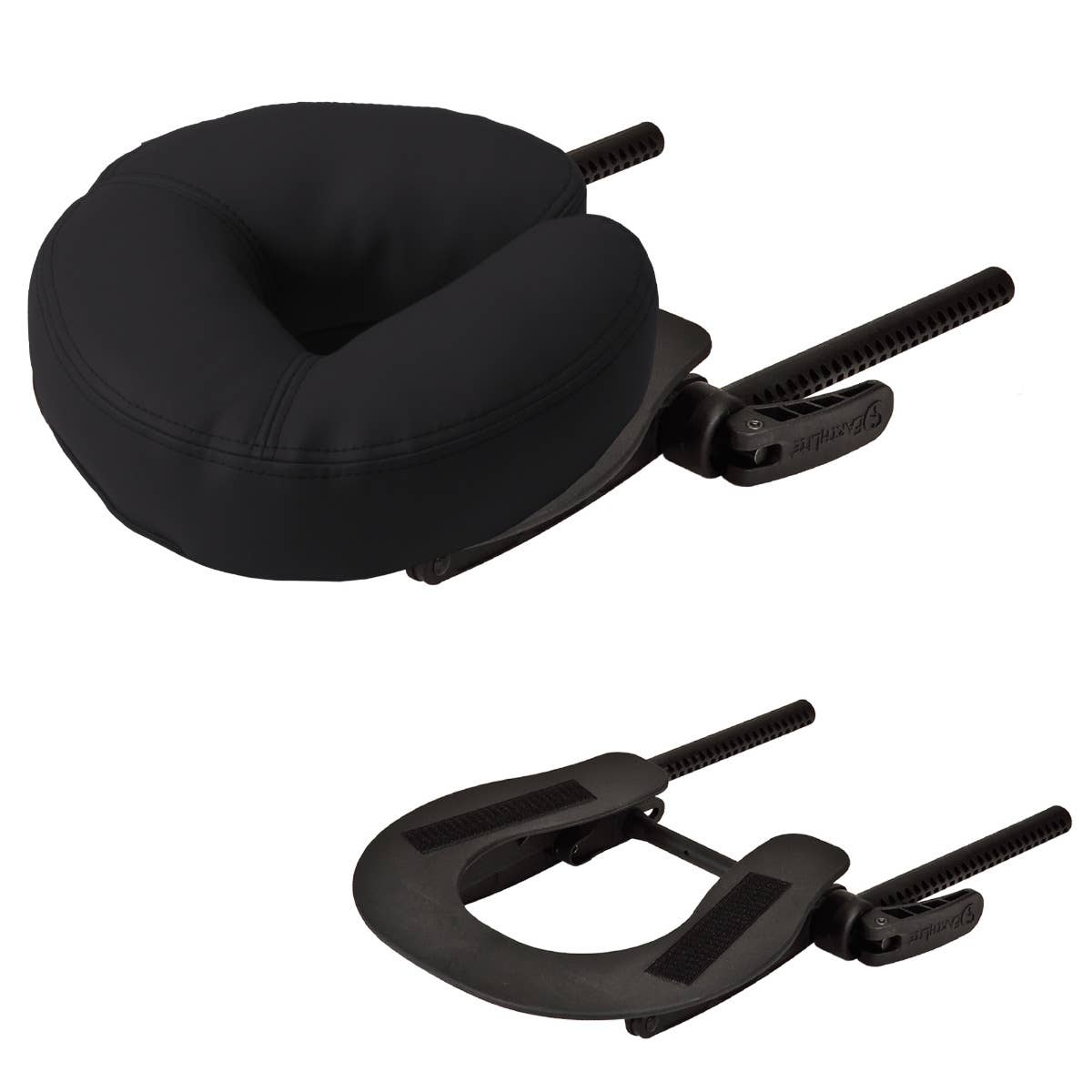 Earthlite Deluxe Adjustable Headrest - Platform and Cushion (Mystic Blue)